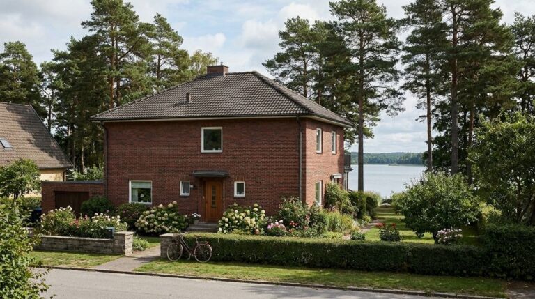 Gepflegtes Einfamilienhaus mit Klinkerfassade in einem Wohngebiet von Waren (Müritz)